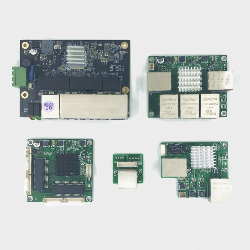 Промышленный коммутационный модуль Ethernet 5 портов неуправляемый 10/100 Мбит/с плата