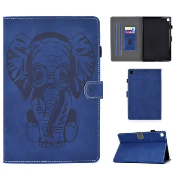 

Case For Samsung Galaxy Tab S6 Lite 10.4 P610 P615 2020 Funda Print PU Leather Flip Stand Magnetic Cover With Pencil Holder