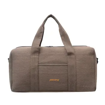 

Canvas Bag 2018 New Large Capacity Hand Shoulder Men's Luggage Bag Travel Bag Shoulder Bag WOMEN'S Travel Bag