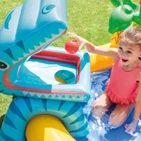 Summer Outdoor Inflatable Castle Toys Inflatable Ocean Ball Pool Paddling Pool Kids Swimming Pool Thickened Fishing Beach Pools 2