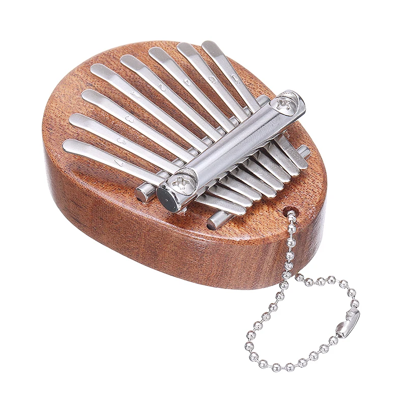 Портативный мини-пианино Kalimba с 8 оттенками клавиш клавиатура для пальцев