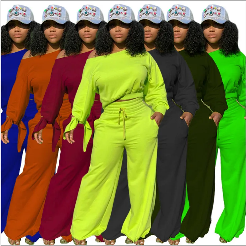 

Women Two Piece Set Spaghetti Strap Off Shoulder Tube Top Skinny Pants Set Matching Set Tracksuit Stacked Leggings Pant Suits