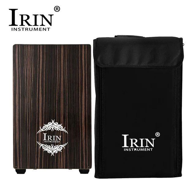 Irin Tambour Cajon En Bois Portable Boîte De Battement De Main, Instrument  De Percussion De Tambour, Jeux De Fête De Musique Pour Enfants Avec Sac De  Transport 46.5*30*29 Cm - Batterie De