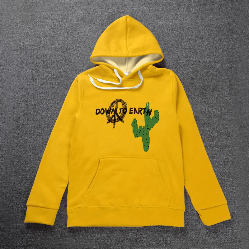 19SS Cactus Travis Scott Astroworld Sicko Tee Hoodie Heren en Dames Hoge kwaliteit Paint Hip Hop Hoodie Nieuw