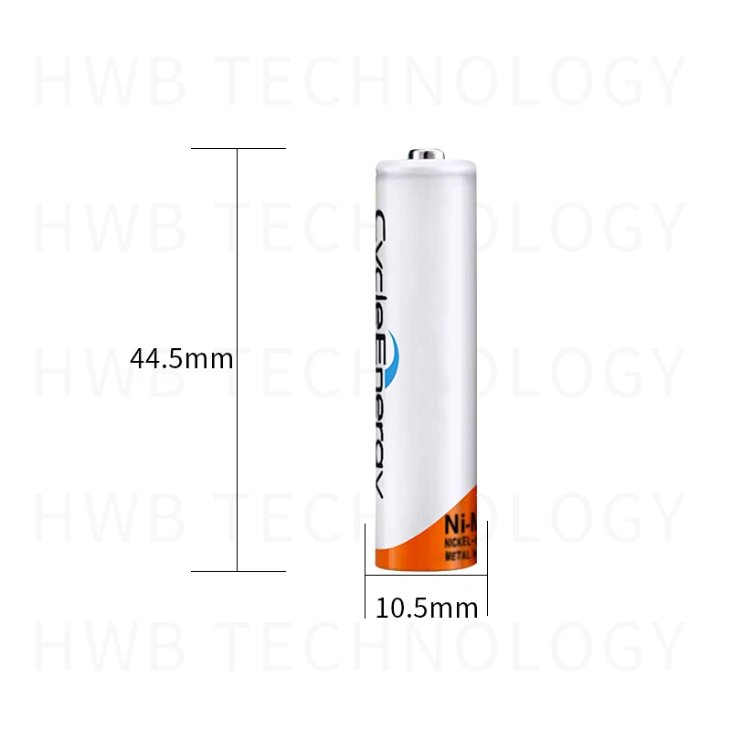 Аккумуляторы перезаряжаемые ni mh AAA HR03 3 А 1 2 в 4300 мАч 4 шт./упаковка|rechargeable