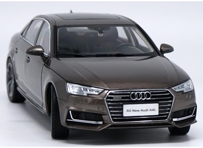 Оригинальная Авторизованная Подлинная 1:18 Audi A4L литая под давлением модель игрушечный автомобиль миниатюрный подарок на Рождество/День рождения, коллекция