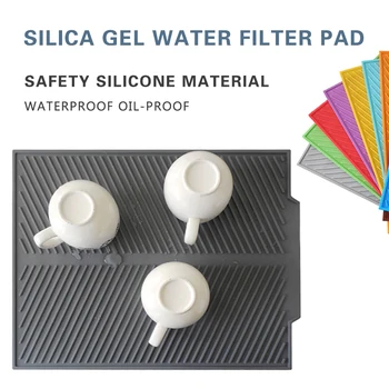 

Silicone Dish Drying Mat Non-Slip Dinnerware Heat Resistant Draining Tableware Pad Dishwaser Cushion Pad Table Mat Placemat