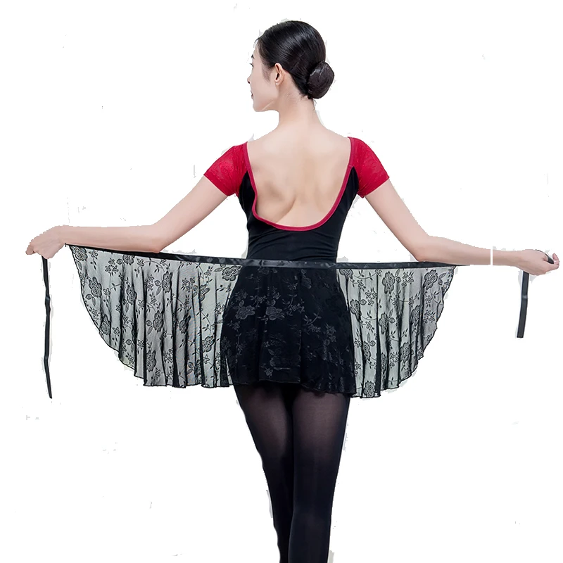 

Women Ballet Skirt Ballet Leotards Girls Adult Dance Camisole Lace Dancewear Bodysuit Gymnastics Leotards Skirt
