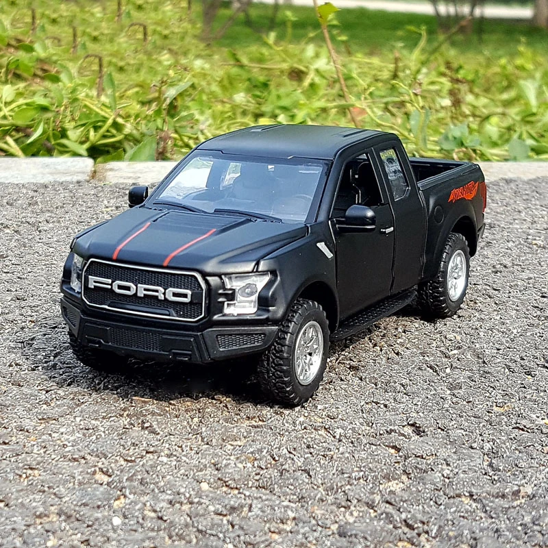 1:32 пикап Ford F150 Raptor игрушечный большой литой автомобиль модель со звуком