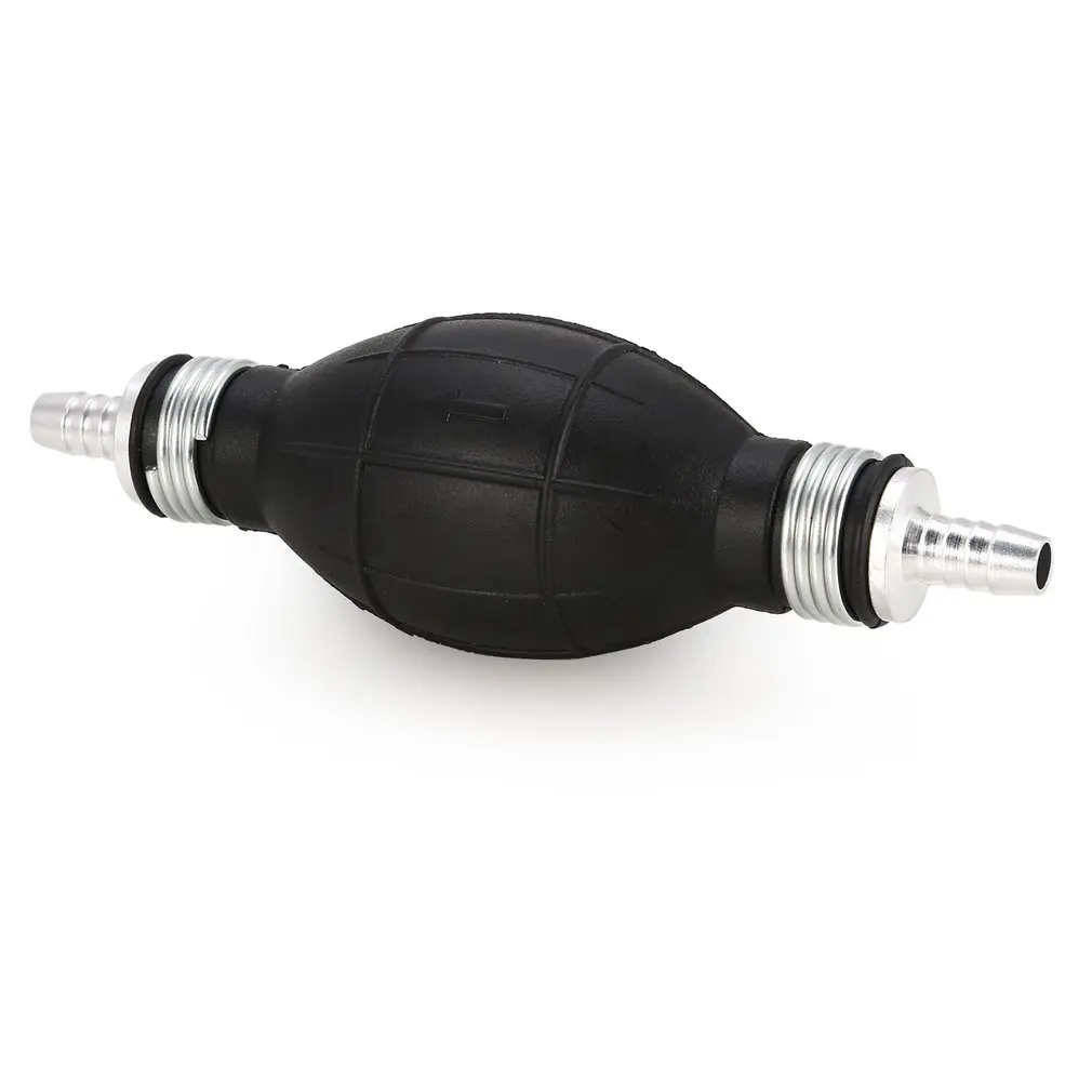 

8mm Diesel Fuel Pump Line Hand Water Liquid Primer Bulb Gas Petrol Auto Car Boat Motorcar Transfer Rubber Aluminum
