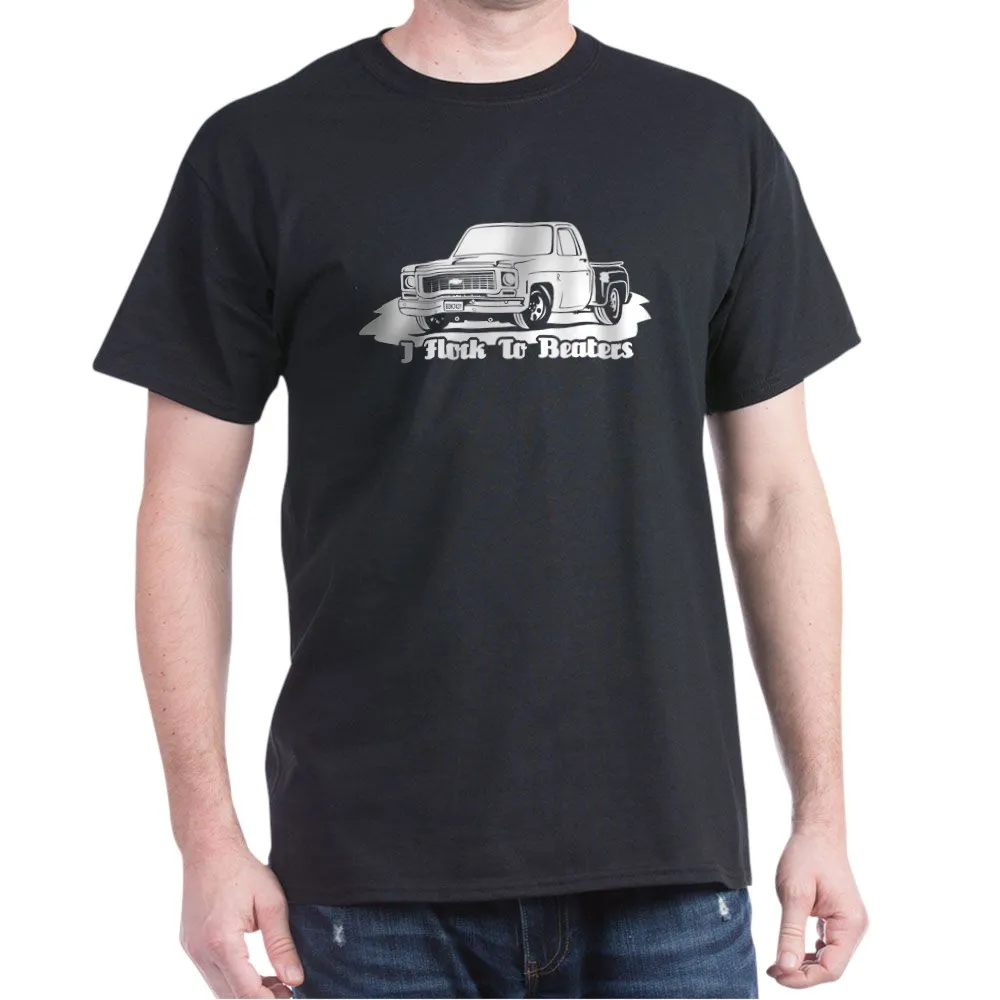 I Flock To Beaters By Jenny Teague For Unisex T-Shirt | Мужская одежда