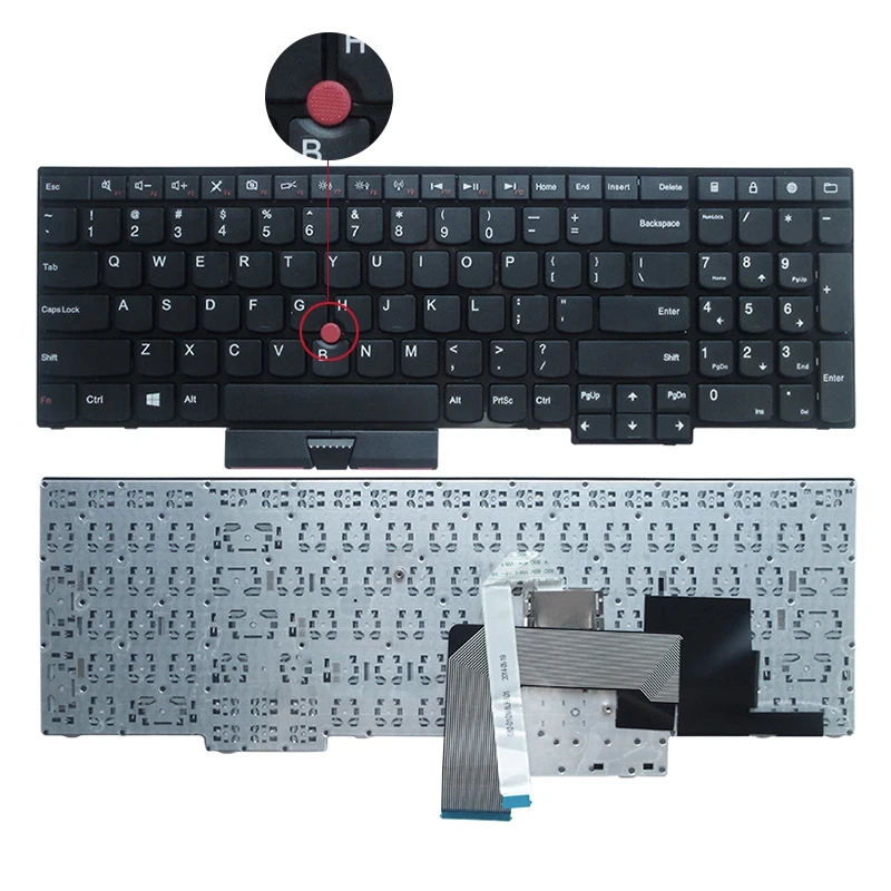 Новинка клавиатура для lenovo IBM thinkpad E530C E530 E545 E535 США английская раскладка 04Y0301 0C01700