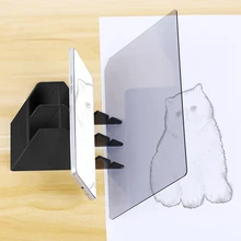 Оптическое изображение доска для рисования портативный оптический распределительный щит лист для копирования панели Ремесла картина в стиле аниме искусство ING-SHIPPING