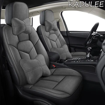 

KADULEE custom real leather car seat cover for acura MDX RDX RL TL ILX CDX TLX-L Automobiles Seat Covers car seats protector
