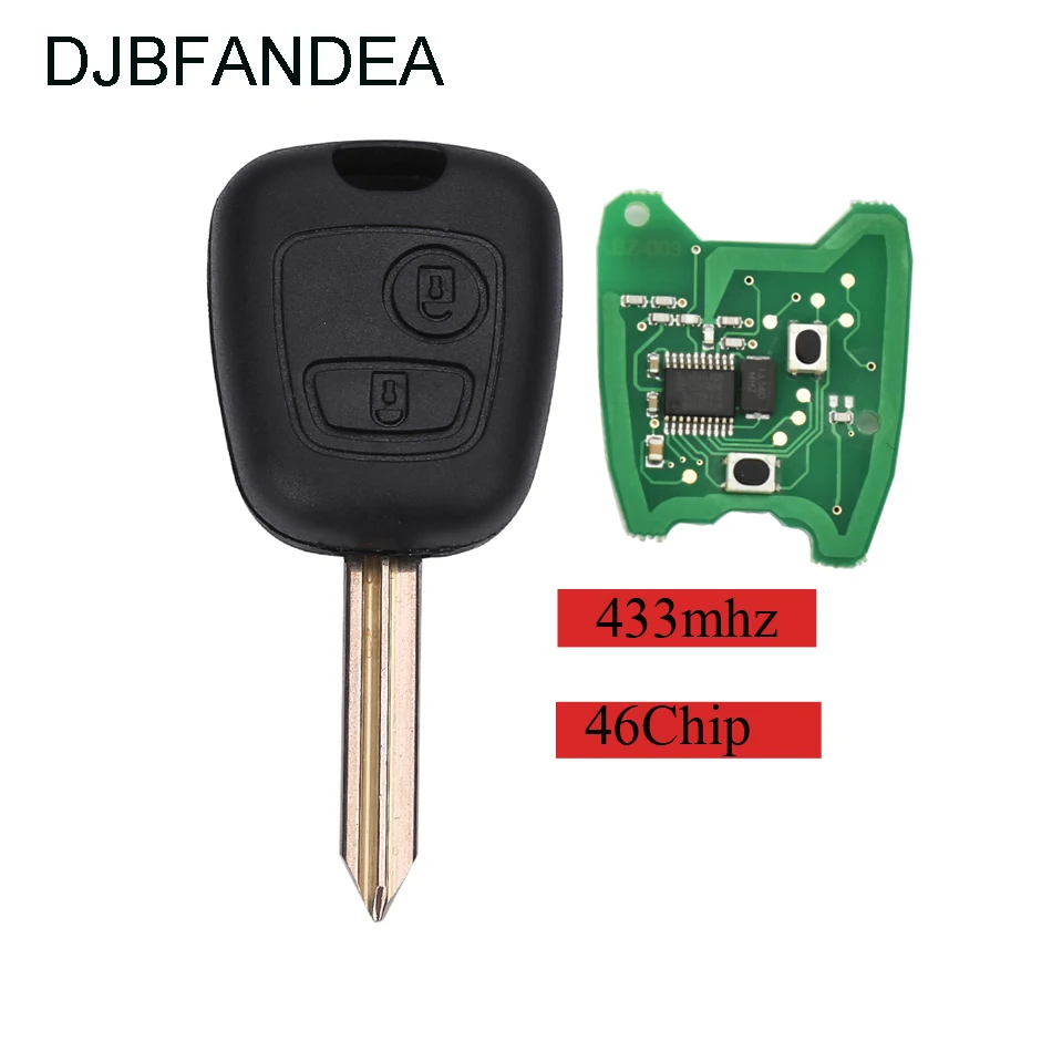 DJBFANDEA полный дистанционный ключ для Berlingo Citroen Saxo Picasso Xsara автомобиля без ключа вход