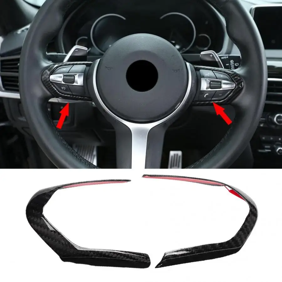 Карбоновая накладка на руль для BMW 1/2/3/4/5/6 Series F20 F22 F30/F31 F32/F33/F36 F10 F06/F12/F13 | Автомобили