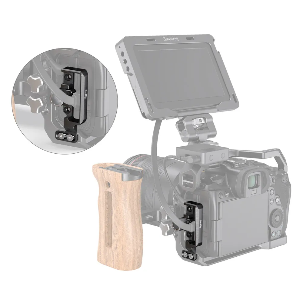 Hdmi-braçadeira de Cabo Compatível e Usb-c para Canon r5 e r6 Smallrig Gaiola Eos 2981 - Image 3