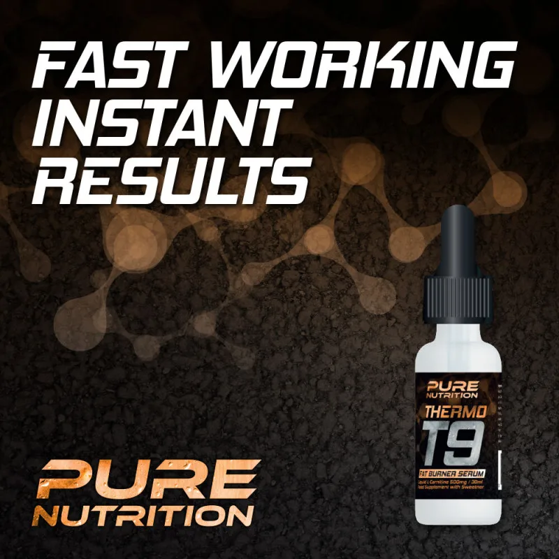 

PURE NUTRITION T9 THERMO FAT BURNER SERUM - RESULTS GET CUT MUSCLES