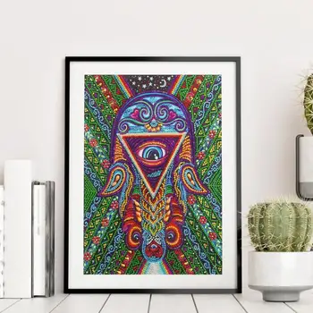 

5D DIY Part Drill Diamond Painting Animal Hamsa Embroidery Mosaic Craft Stitch Kits Home Wall Decorative Accessories