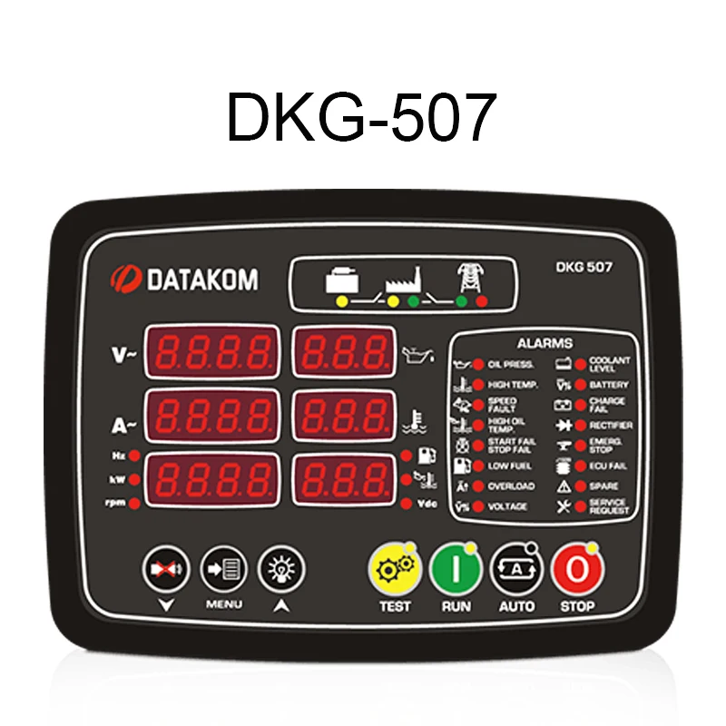 Бесплатная доставка генератор DKG ручной Пусковой двигатель контроллер dakom 507 MPU