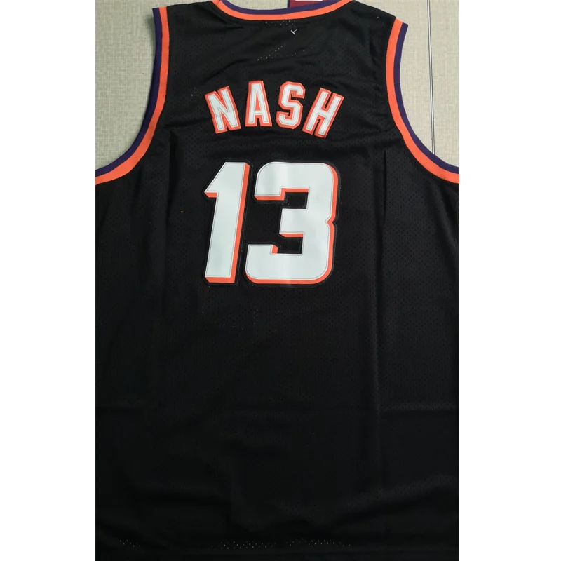 Мужские майки Dikembe Mutombo Larry Bird Earvin jonson Allen Iverson Steve Nash Charles Barkley Spud Webb Dominique Wilkins - Цвет: 10