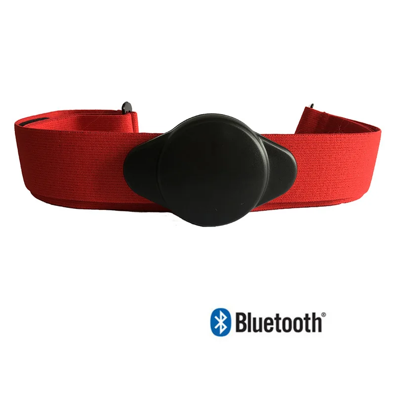 2 Heart Rate Monitor Chest Strap Bluetooth Cardio Sensor Chest Strap Belt Band for Cycling Running Polar Beat Garmin Wahoo Fitness