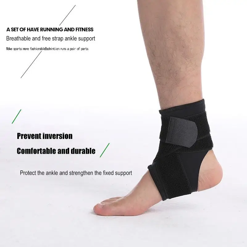 

Breathable Ankle Support Sprain Protection Adjustable Ankle Support Protective Gear for Running Cycling Hiking Climbing Sports