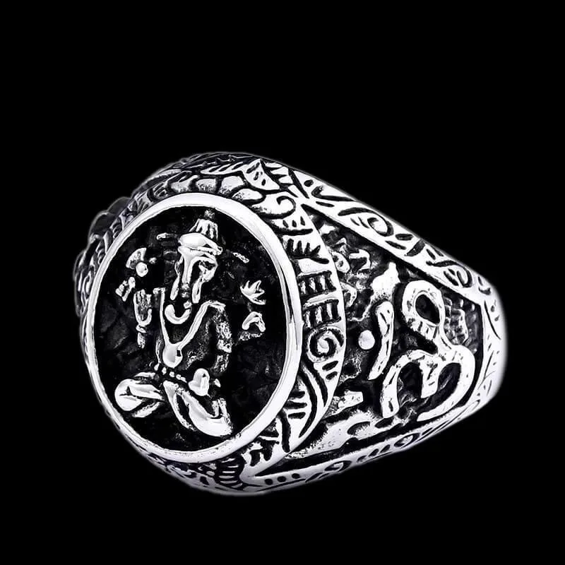 Hanuman, Mens Ring Silver, Handmade Jewelry, Personalized Gifts. - Etsy