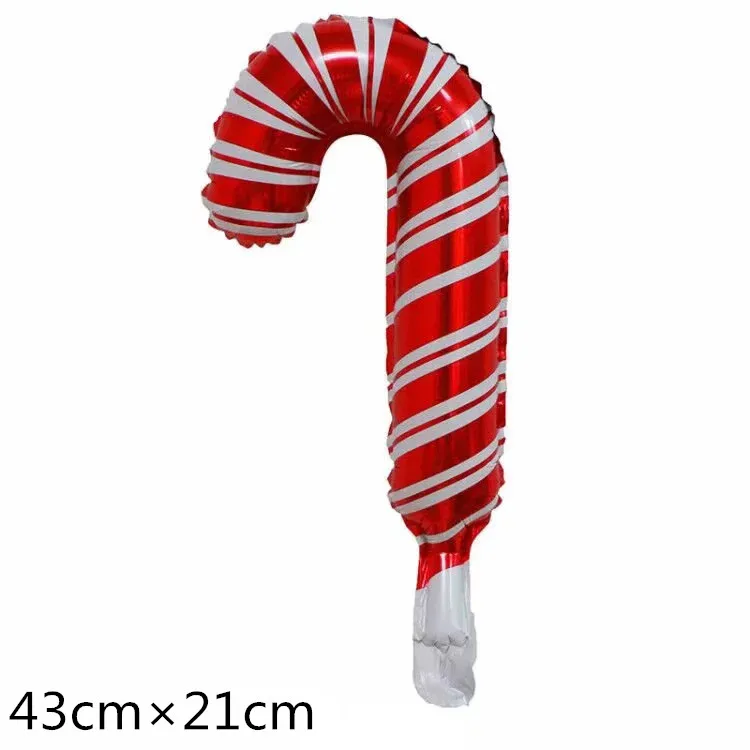 as picture 10pcs 10 шт Мини Рождественский новогодний фольгированный шар Снеговик Санта Клаус Рождественский воздушный шар в форме дерева веселый рождественский тематический вечерние воздушный шар - Цвет: as picture 10pcs