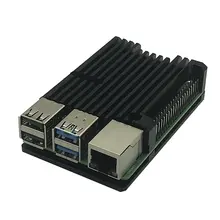 Для Raspberry Pi 4 Модель B алюминиевая броня корпус охлаждающая коробка алюминиевый чехол запасные части