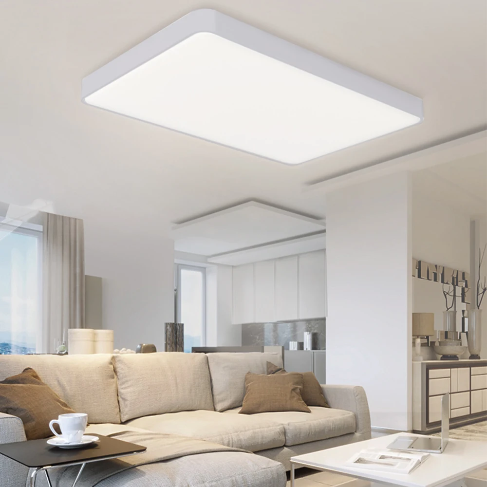 Xiao mi jia Yeelight умный потолочный светильник Pro квадратный светодиодный 96x64 см плюс лампа Голосовая/mi домашнее приложение управление для спальни гостиной