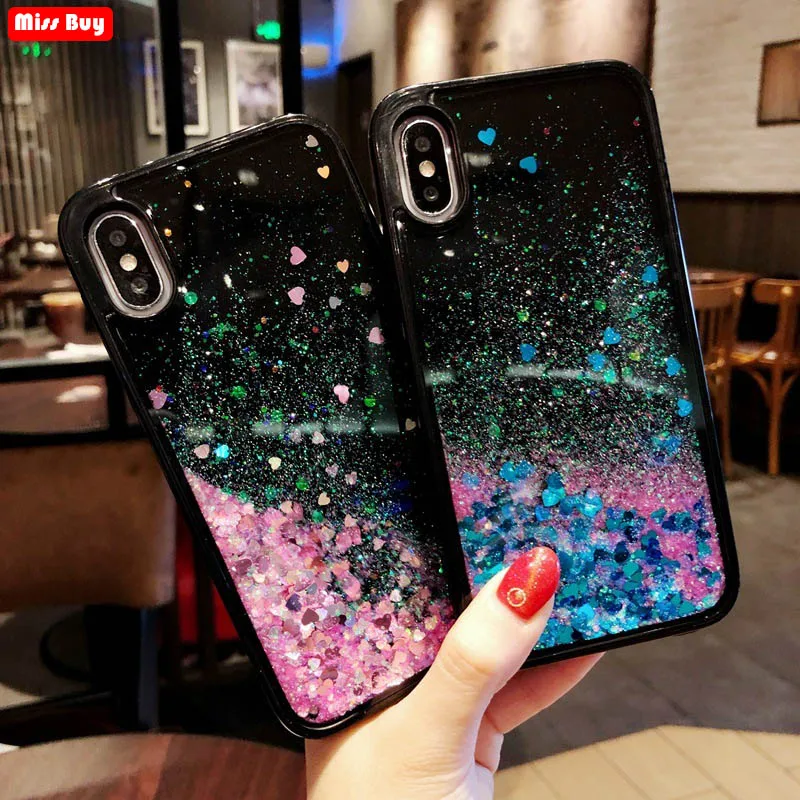 Luxury Glitter Liquid Sand Quicksand Star Case For Huawei P30 Pro Mate 20 Lite 20X P Smart Honor 7A 7C Y6 Y7 Y9 2018 Nova4 Cover |