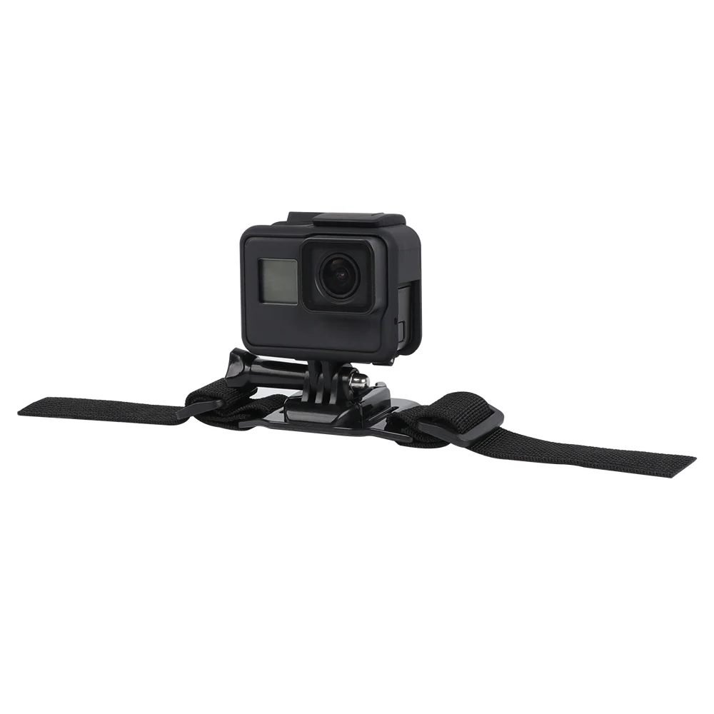 Регулируемый ремешок для шлема GoPro Hero 9 8 7 5 6 4 Session SJCAM SJ4000 SJ 5000 Xiaomi Yi 4K h9 Go Pro