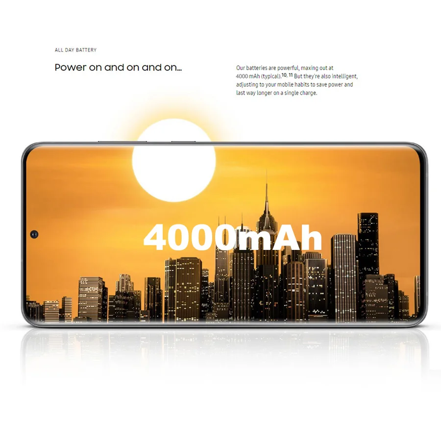 2020NEW Samsung Galaxy S20 G980F/DS 4G Dual SIM мобильный телефон 8 Гб RAM 128 ГБ ROM OctaCore 6 2 &quot1440x3200 4000 мАч