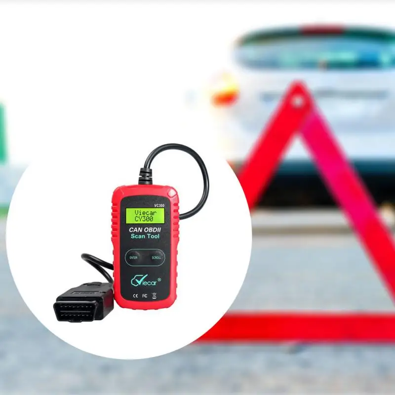Сканер Viecar CY300 ELM327 OBD2 автомобильный диагностический инструмент VC300 поддержка SAE