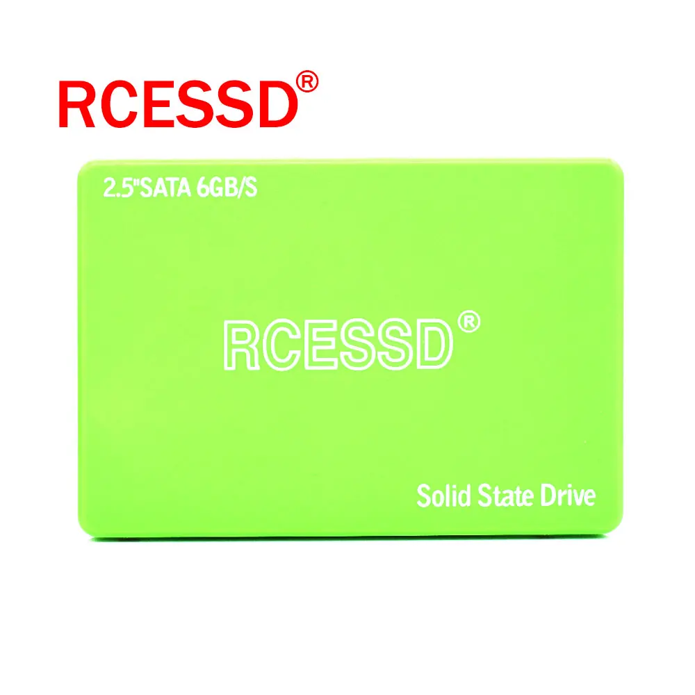 RCESSD пластиковый Внутренний твердотельный жесткий диск HDD 64 ГБ 120 128 240 256 360 480 512 ТБ 2