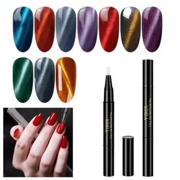 

1pcs Ten Colors 5D Cat Eye Phototherapy Glue Nail Polish Shiny Magic Cat Eye Gel Nail Art DIY Beautiful Shinny Nails Tools