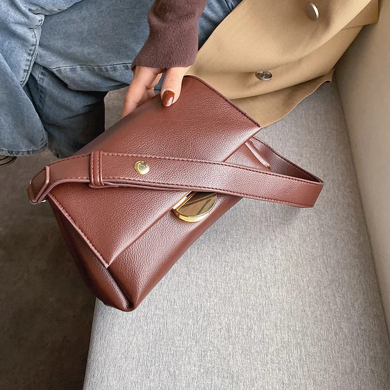 

Retro Brand Women Bags Luxury Handbags Women Messenger Bags Classic Bag Girls Fashion Shoulder Bag Ladies PU Leather Handbags