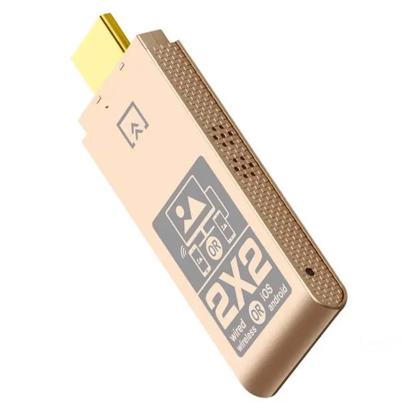 2,4G Беспроводная HDMI двойная система Двойной режим Wifi Дисплей приемник ТВ-палка Miracast Airplay зеркальный экран адаптер для iOS Android