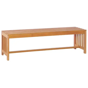 

VidaXL Garden Bench 130 Cm Solid Eucalyptus Wood 44400