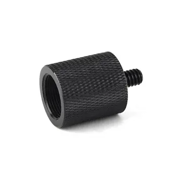 

Aluminum Alloy 5/8 to 1/4 Adapter Screws Mic Converter Microphone Bracket Conversion Three Tripod Adapter Portable