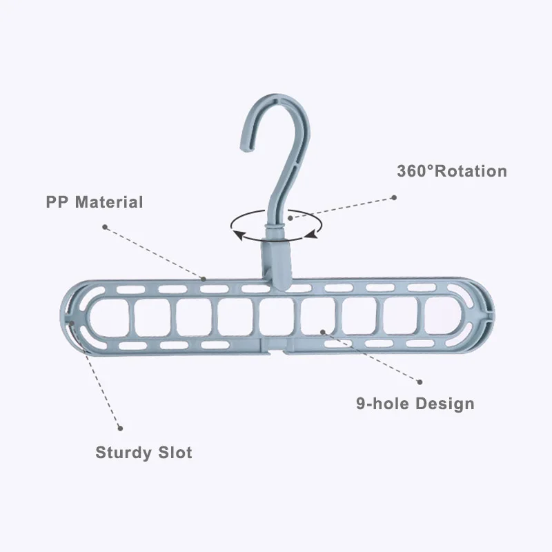 Вешалка для одежды, противоскользящая сушилка, крючок для одежды, органайзер для одежды, многопортовые стойки для сушки одежды, вешалки для хранения одежды