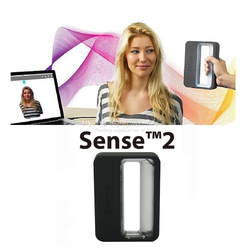 3d сканер SENSE 2 Портативный полноцветный настоящий цветной ручной сканер 3d Многоцветный 3d человеческое тело сделано 3d системами