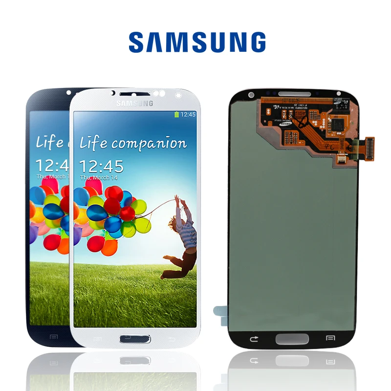 ЖК дисплей Amoled в сборе для Samsung Galaxy S4 i9506 i9500 i9505 i337 сенсорный экран с дигитайзером и