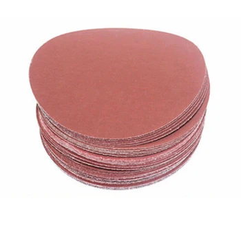 

40pcs 5'' Alumina Sanding Discs 320-2000 Grit Round Sandpaper Polishing Pads
