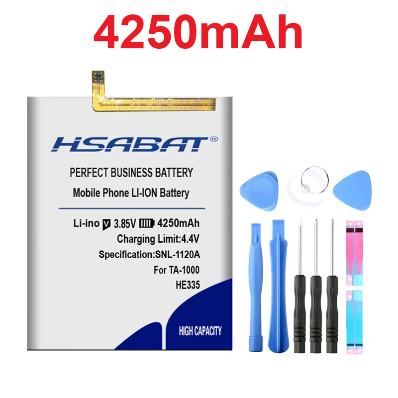 HSABAT аккумулятор 4250 мАч HE335 для nokia 6 nokia 6 N6 TA-1000 TA-1003 TA-1021 TA-1025 TA-1033 TA-1039 TA