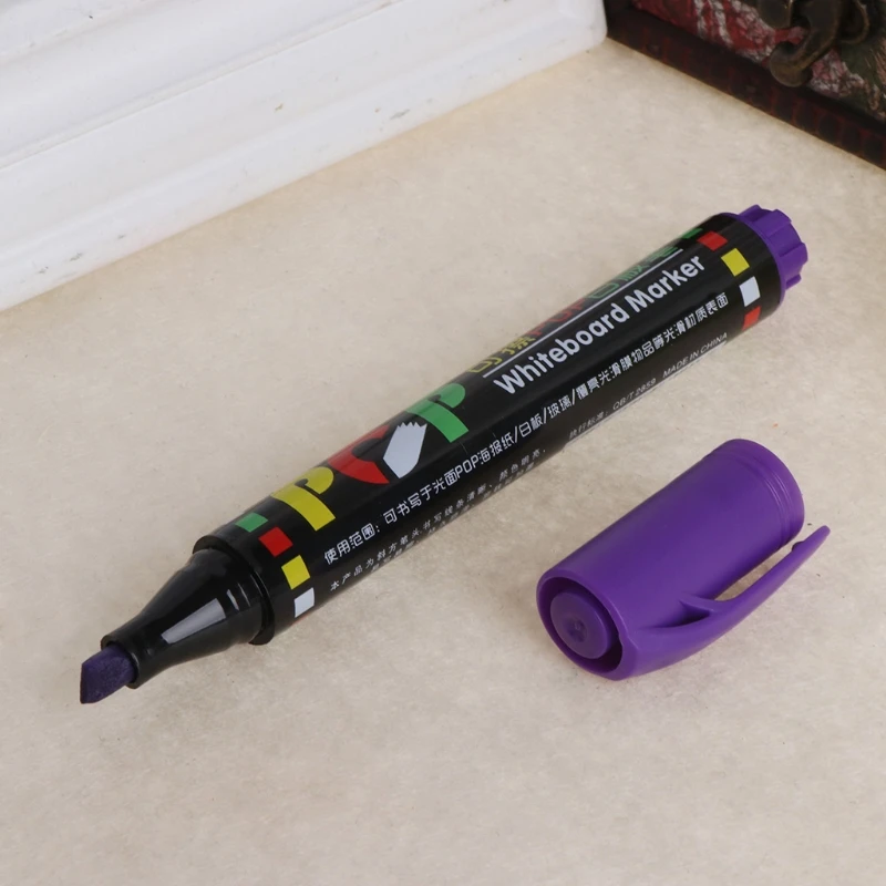 12 цветная доска маркер стираемая поп бумага стекло сухое стирание 5 мм ручка для письма LX9A