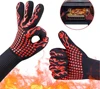 One Piece BBQ Gloves High Temperature Resistance Oven Mitts 500 800 Degrees Fireproof Barbecue Heat Insulation Microwave Gloves ► Photo 2/6