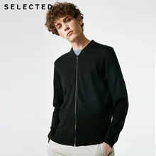 Мужские трикотажные свитера из 50% шерсти с v-образным вырезом | 418324511