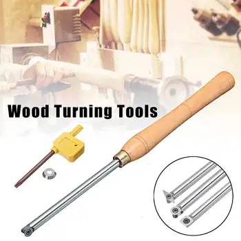 

Wood Turning Tools Diamond Round Or Square Carbide Tipped With Insert Straight Set Woodworking Tool